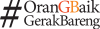 Logo Icon Orang Baik Gerak Bareng Kecil